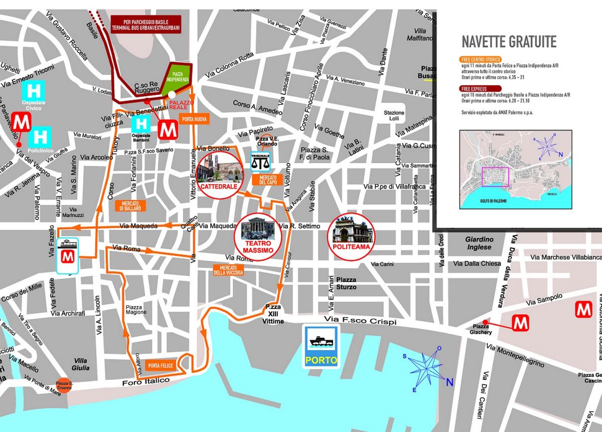 Bus Transport in Palermo